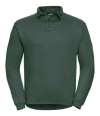 012M Workwear Polo Sweatshirt Bottle Green colour image